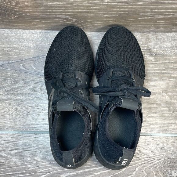 New Balance Fresh Foam Cruz v1 Women’s Sz 8.5 Black Silver Mesh Running Sneaker - Picture 5 of 10